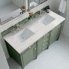 Brittany 60" Double Smokey Celadon ( Vanity Only Pricing)